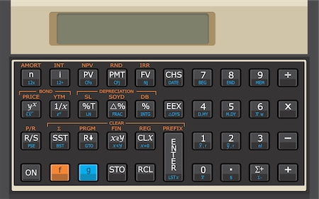 HP-12C Calculator Original